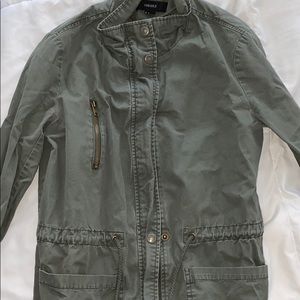 small forever 21 army jacket